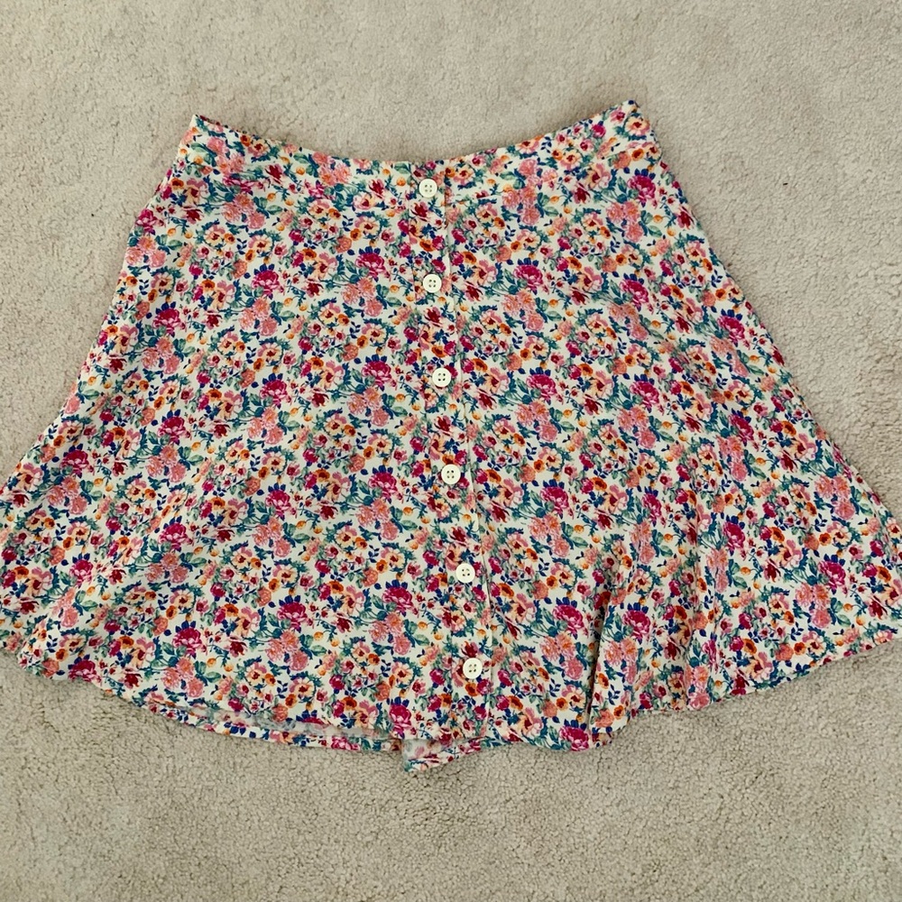 Lush brand floral flowy skirt from BP Nordstrom